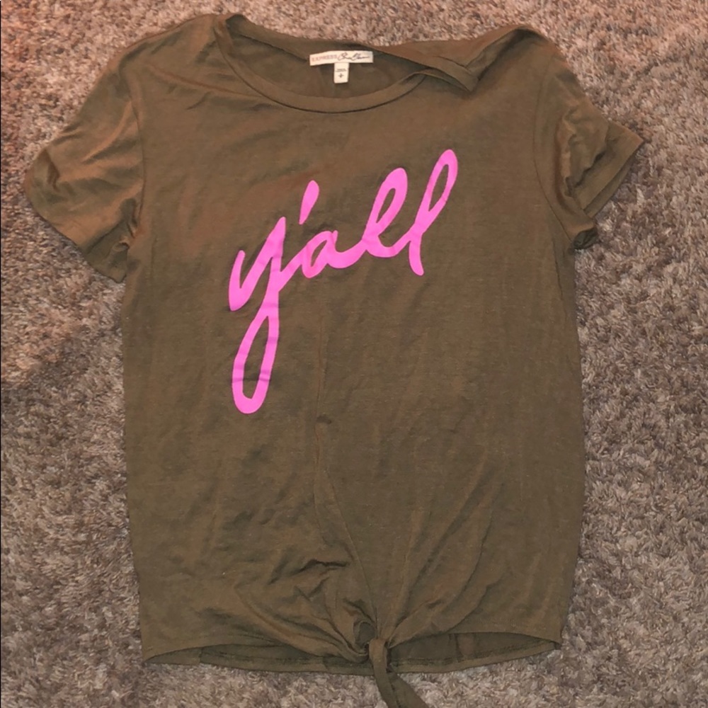 One eleven olive short-sleeve